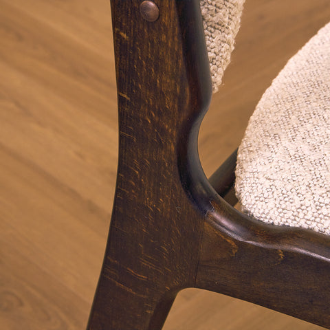 Danish dining chairs in stained oak and beech by Erik Buch for Anderstrup Møbelfabrik, model 89 (Copy)