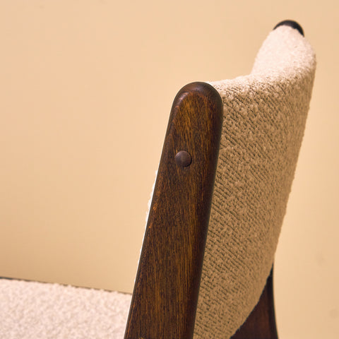 Danish dining chairs in stained oak and beech by Erik Buch for Anderstrup Møbelfabrik, model 89 (Copy)