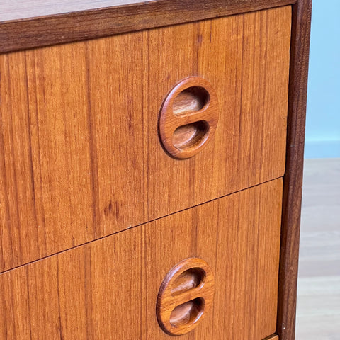 Chest of drawers, in teak by Arne Wahl Iversen, Ikea