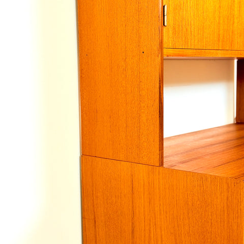 Swedish bookshelf in teak