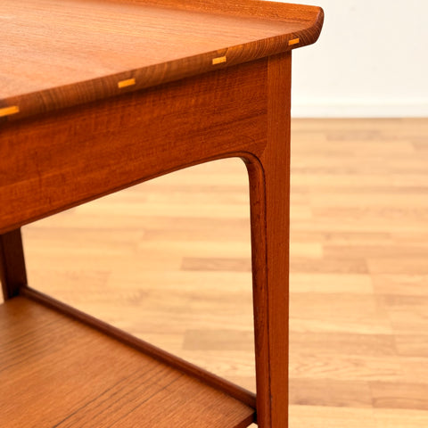 Coffee table in teak by Yngvar Sandström for Seffle Möbelfabrik, 1950s-60s, Sweden