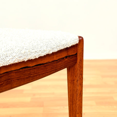 Danish set of 6 dining chairs in teak by Uldum Møbelfabrik