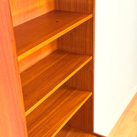 Swedish bookshelf in teak