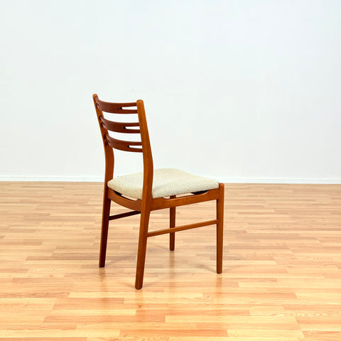 Danish dining chairs in teak & beech by Farstrup, model 219