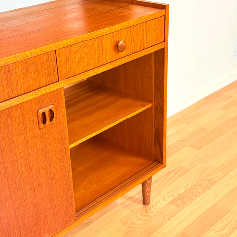 Swedish bookshelf in teak