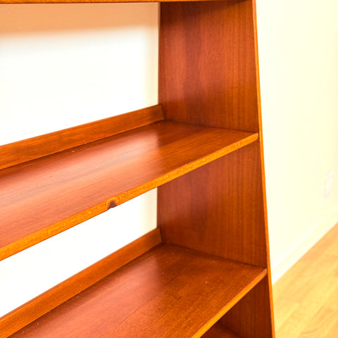 Swedish bookshelf in mahogany by AB Förenade Möbelbarikerna, Linköping