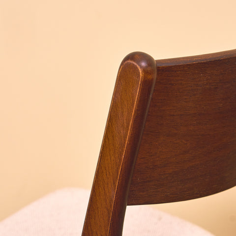 Danska matstolar i teak och bok