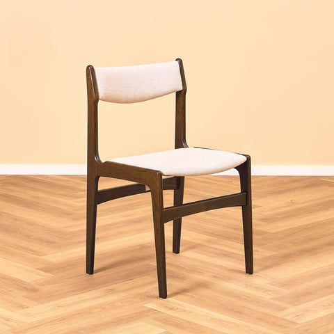Danish set of 6 dining chairs by Erik Buch for Nova Stolefabrik