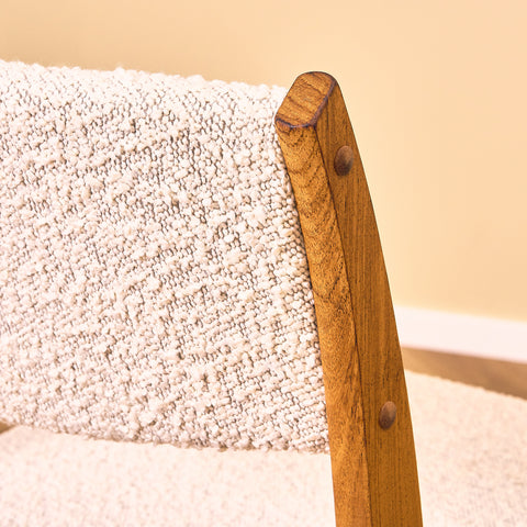 Danska matstolar i Santos rosenträ från Skovby