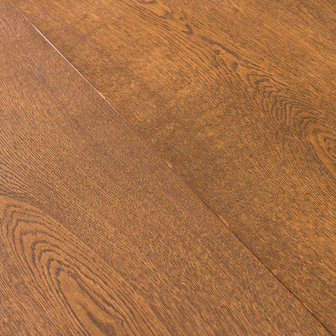 Danskt ovalt matbord i rökt ek av Niels Møller för Gudme Møbelfabrik