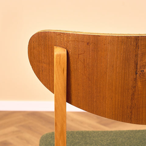 Danska matstolar i teak och bok