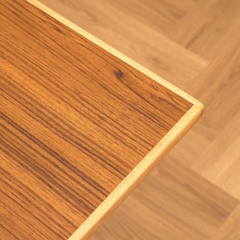 Svenskt utdragbart soffbord i teak från Emmaboda Möbelfabrik