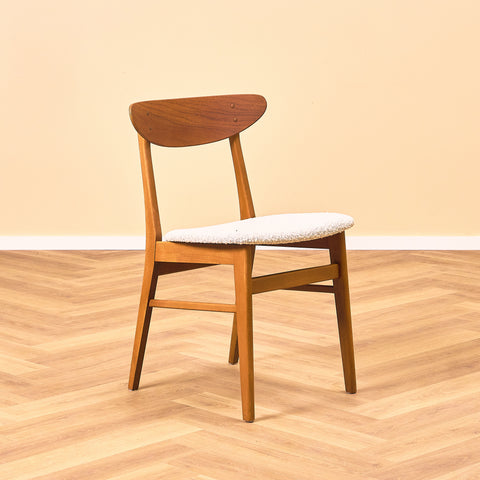 Dining chairs in teak & beech by Farstrup, model 210 (Copy)