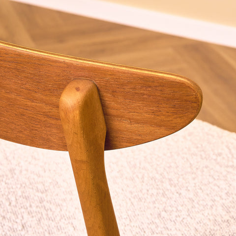 Dining chairs in teak & beech by Farstrup, model 210 (Copy)