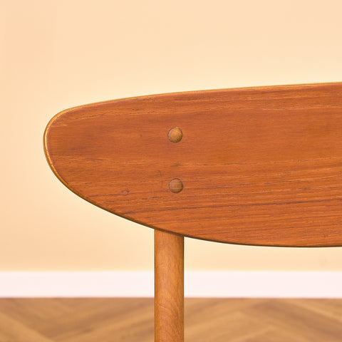 Dining chairs in teak & beech by Farstrup, model 210 (Copy)