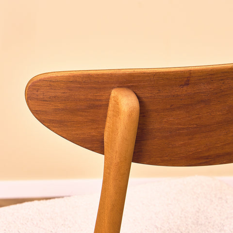 Dining chairs in teak & beech by Farstrup, model 210 (Copy)