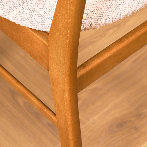 Dining chairs in teak & beech by Farstrup, model 210 (Copy)