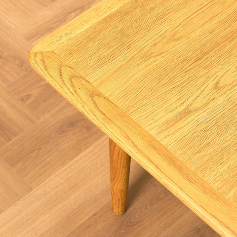 Danish coffee table in oak by Kurt Østervig för Jason Møbler