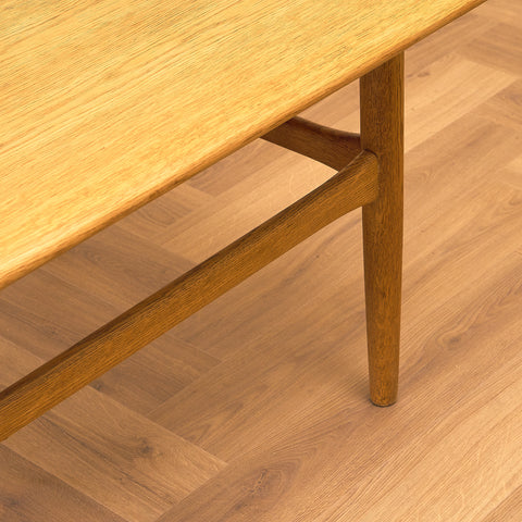 Danish coffee table in oak by Kurt Østervig för Jason Møbler