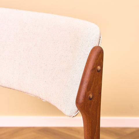 Danish dining chairs in teak, model OD49 by Erik Buch