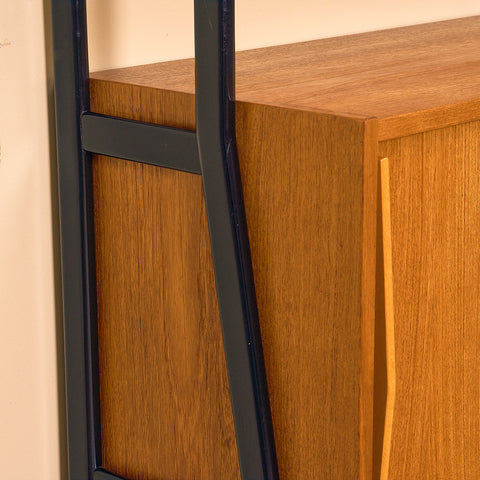 Swedish bookshelf in teak