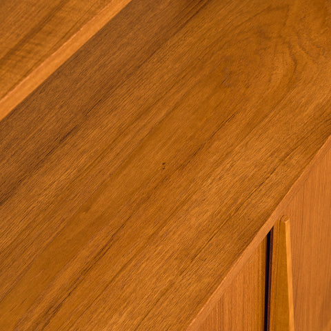 Swedish bookshelf in teak