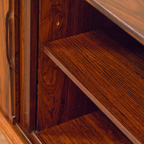 Danish sideboard in Santos rosewood by Knud Nielsen for Løssing Møbelfabrik