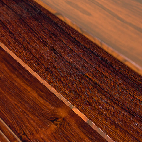 Danish sideboard in Santos rosewood by Knud Nielsen for Løssing Møbelfabrik