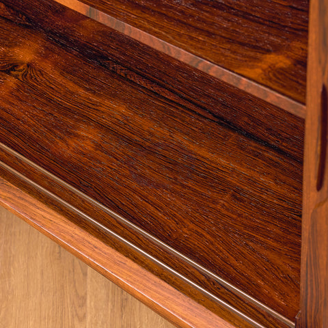 Danish sideboard in Santos rosewood by Knud Nielsen for Løssing Møbelfabrik