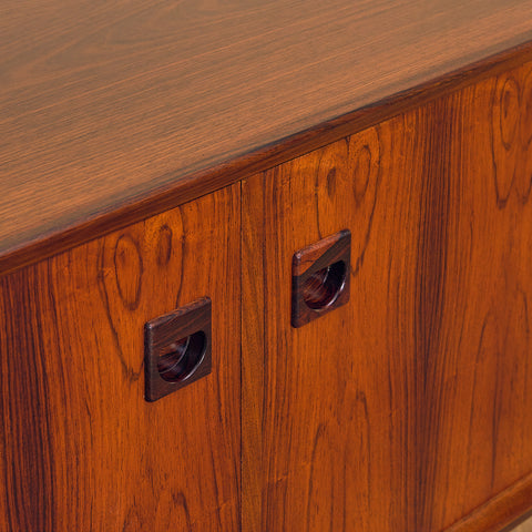 Danish sideboard in Santos rosewood by Brouer
