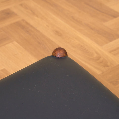 Danish dining chairs in teak by Bernard Peterson and Son