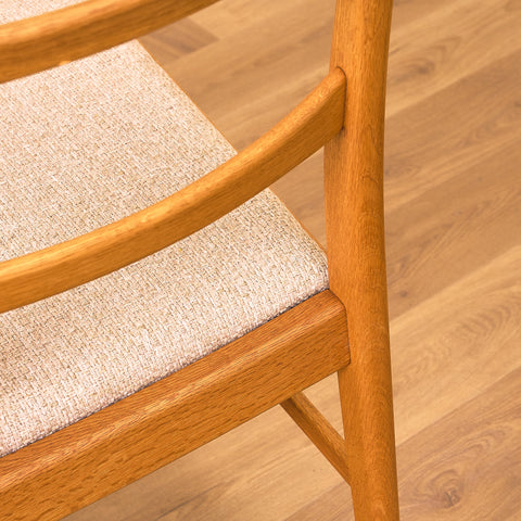 Swedish dining chairs in oak