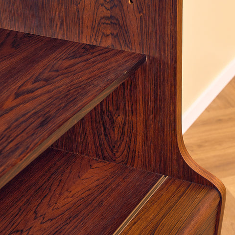 Danish highboard in Santos rosewood