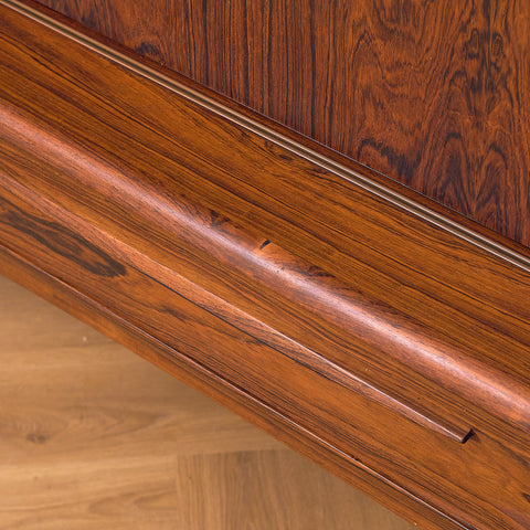 Danish highboard in Santos rosewood