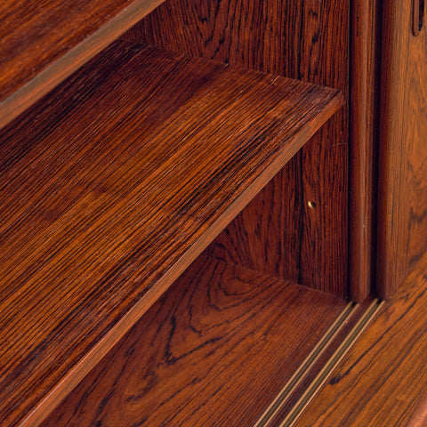 Danish highboard in Santos rosewood