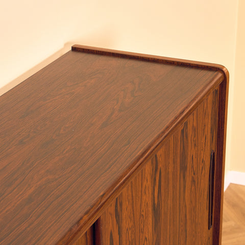 Danish highboard in Santos rosewood