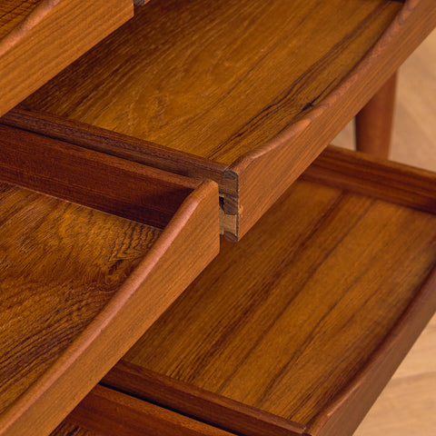 Danish sideboard in teak by Bernhard Pedersen for Bern. Pedersen & Søn