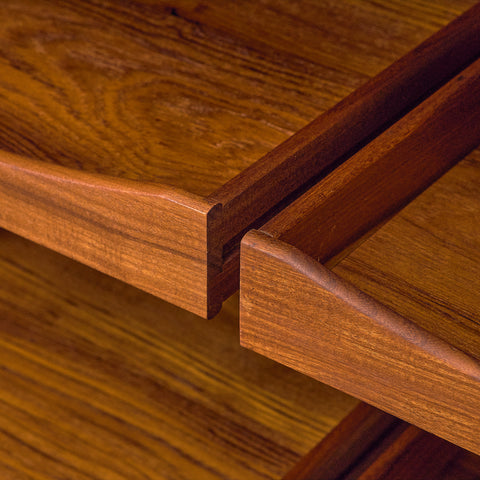 Danish sideboard in teak by Bernhard Pedersen for Bern. Pedersen & Søn