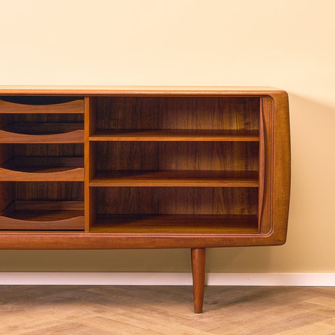 Danish sideboard in teak by Bernhard Pedersen for Bern. Pedersen & Søn