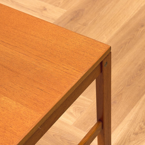 Mid-century side table in teak