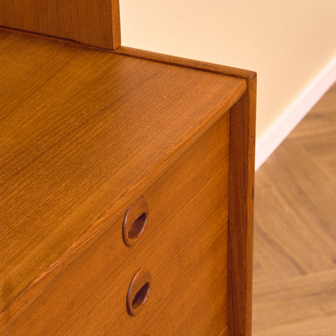 Swedish bookshelf in teak