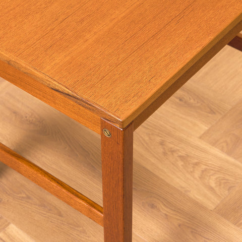 Mid-century side table in teak