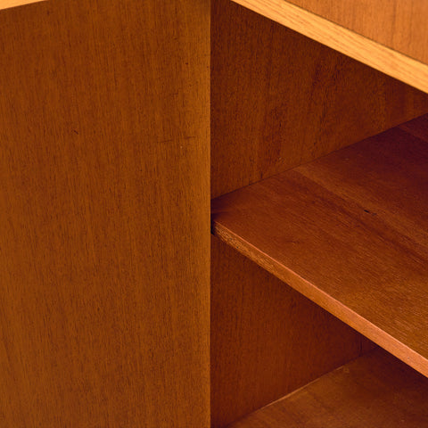 Swedish highboard in teak and oak