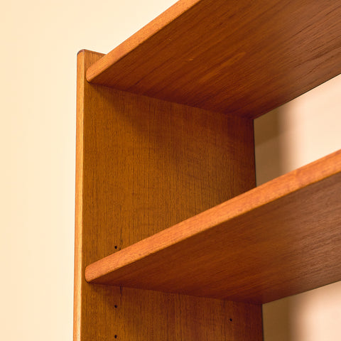 Swedish bookshelf in teak wood