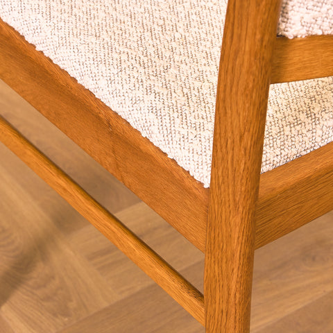 Swedish dining chairs in oak
