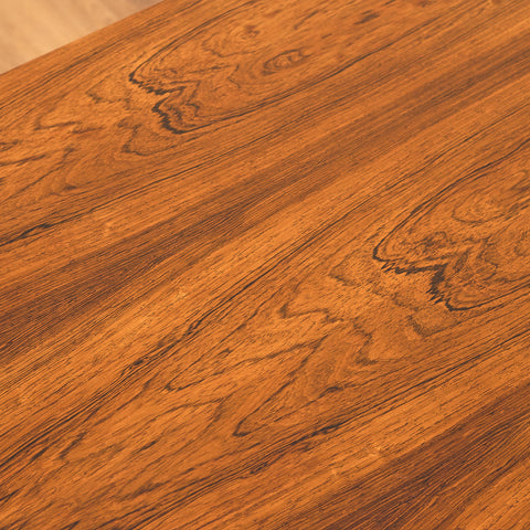 Danish coffee table in Santos rosewood by Severin Hansen for Haslev Møbelfabrik