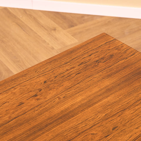 Danish coffee table in Santos rosewood by Severin Hansen for Haslev Møbelfabrik