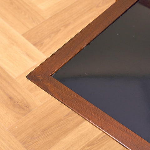 Danish coffee table in Santos rosewood by Severin Hansen for Haslev Møbelfabrik