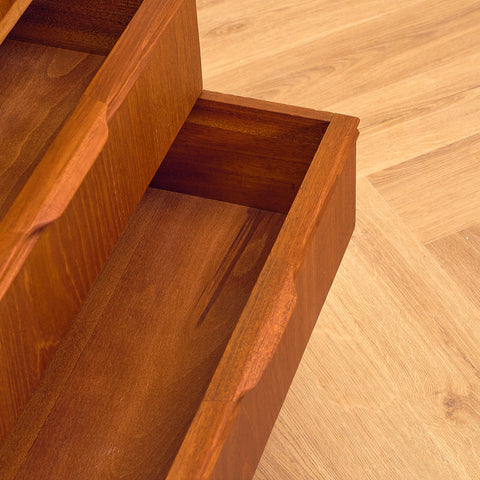 Danish chest of drawers in teak