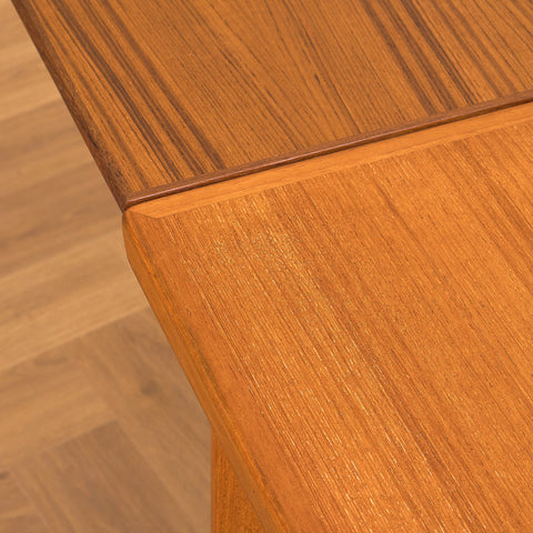 Danish dining table in teak by Henning Kjærnulf for Vejle furniture factory